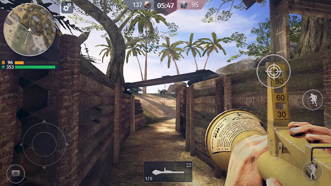 World War 2: Shooting Games (Вторая мировая война) МОД/Взлом [Все открыто, Дополнительные деньги и Меню MOD] Screenshot 4