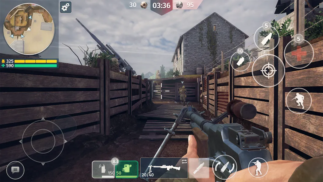World War 2: Shooting Games (Вторая мировая война) МОД/Взлом [Все открыто, Дополнительные деньги и Меню MOD] Screenshot 5