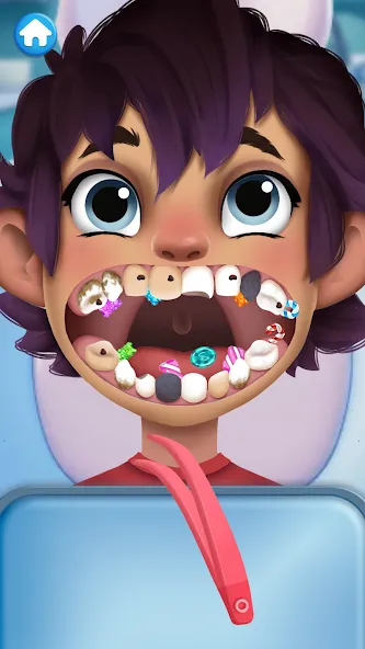 Dentist games МОД/Взлом [Деньги, Монеты и Меню MOD] Screenshot 2