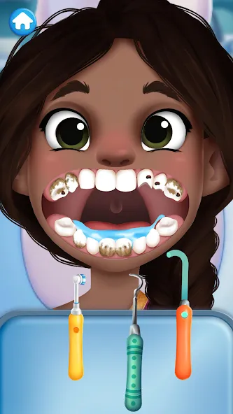 Dentist games МОД/Взлом [Деньги, Монеты и Меню MOD] Screenshot 5