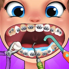 Скачать Dentist games Взлом (много денег и все открыто) на Андроид