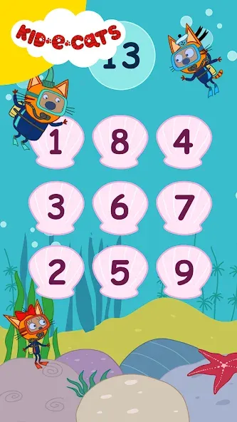 Kid-E-Cats. Games for Kids МОД/Взлом [Все открыто, Дополнительные деньги и Меню MOD] Screenshot 5