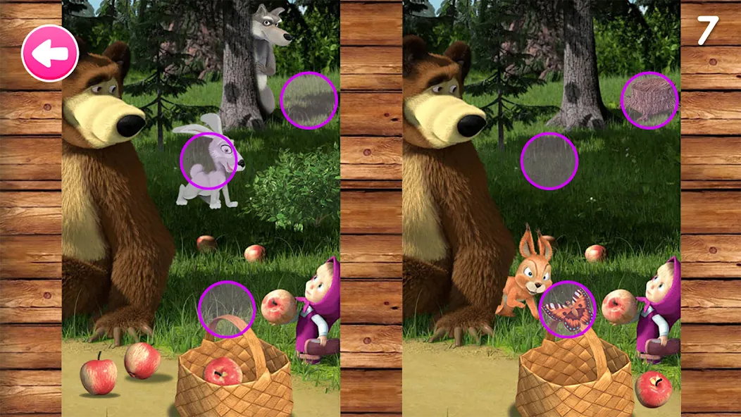 Masha and the Bear Educational МОД/Взлом [Меню, Бесконечные монеты и Открытые уровни] Screenshot 4
