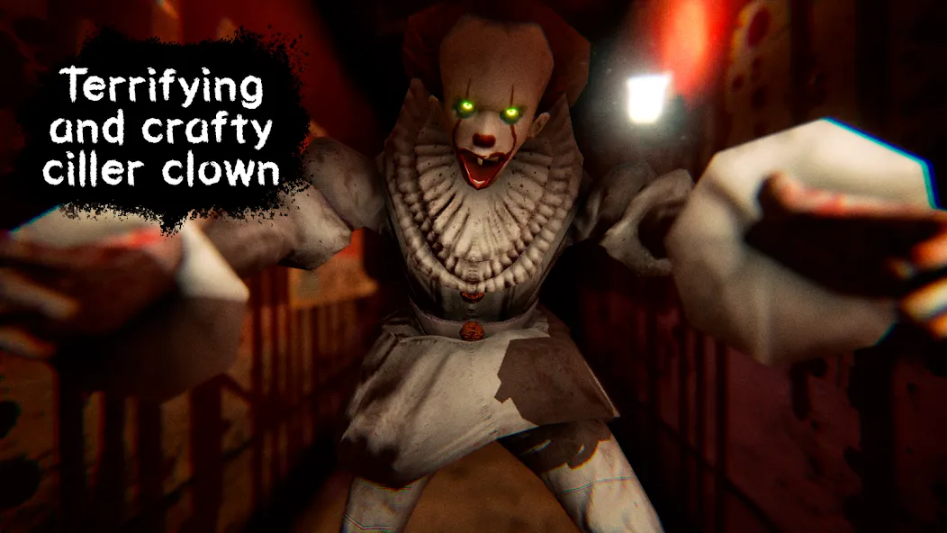 Death Park: Scary Clown Horror (Дэт Парк) МОД/Взлом [Бесконечные деньги, Монеты и Мега MOD] Screenshot 1