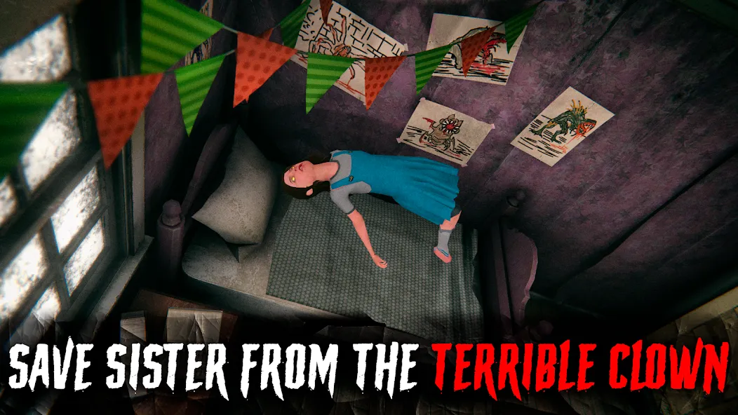Death Park 2: Horror Clown (Дет Парк 2) МОД/Взлом [Деньги, Монеты и Меню MOD] Screenshot 1
