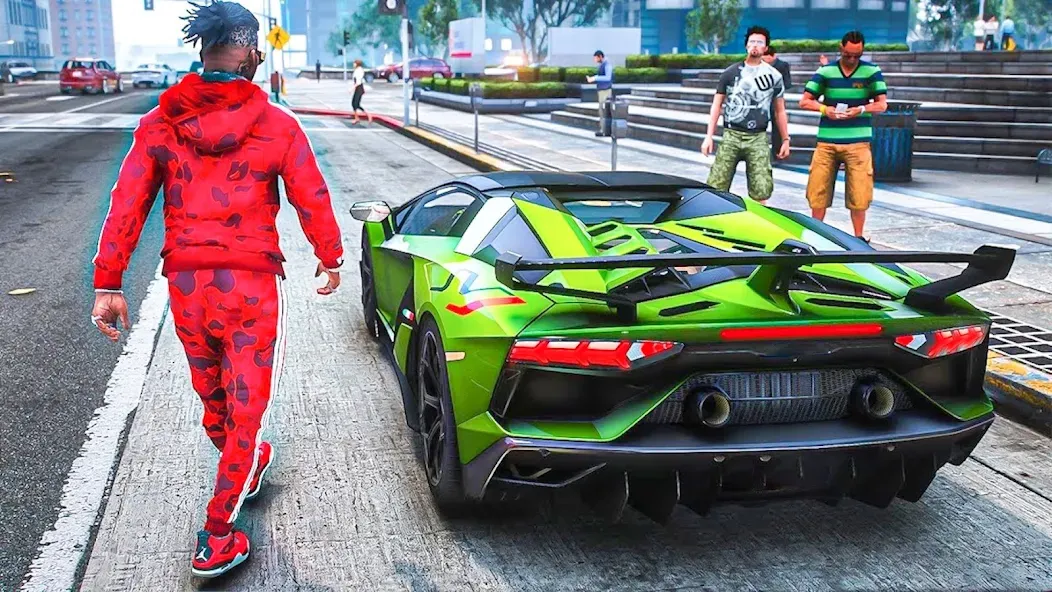 Grand Theft Shooting Games 3D (Мафия Сити Варс Бандитские Игры) МОД/Взлом [Меню, Бесконечные монеты и Открытые уровни] Screenshot 2