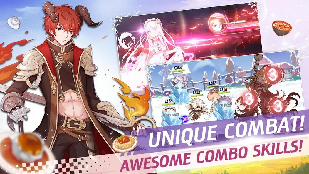 Food Fantasy (Фуд Фэнтези) МОД/Взлом [Много денег, Монет и Все открыто] Screenshot 4