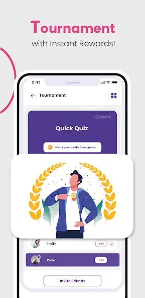 QuizGiri- Live Quiz & Trivia (КвизГири) МОД/Взлом [Много денег, Монет и Все открыто] Screenshot 1