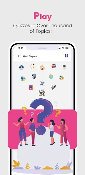QuizGiri- Live Quiz & Trivia (КвизГири) МОД/Взлом [Много денег, Монет и Все открыто] Screenshot 2