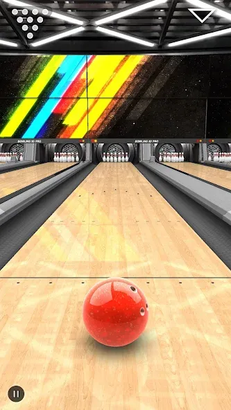 Bowling 3D Pro (Боулинг 3D Про) МОД/Взлом [Меню, Бесконечные монеты и Открытые уровни] Screenshot 1