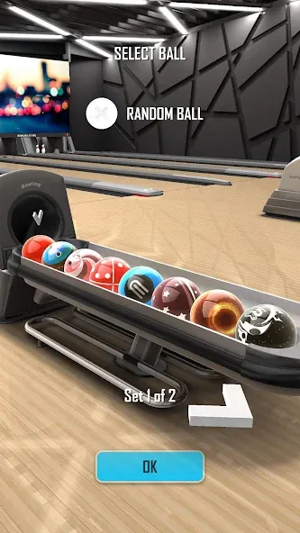 Bowling 3D Pro (Боулинг 3D Про) МОД/Взлом [Меню, Бесконечные монеты и Открытые уровни] Screenshot 3