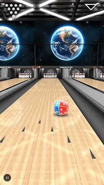 Bowling 3D Pro (Боулинг 3D Про) МОД/Взлом [Меню, Бесконечные монеты и Открытые уровни] Screenshot 5