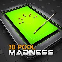 Скачать Взломанная 3D Pool Madness (Много денег) на Андроид телефон бесплатно