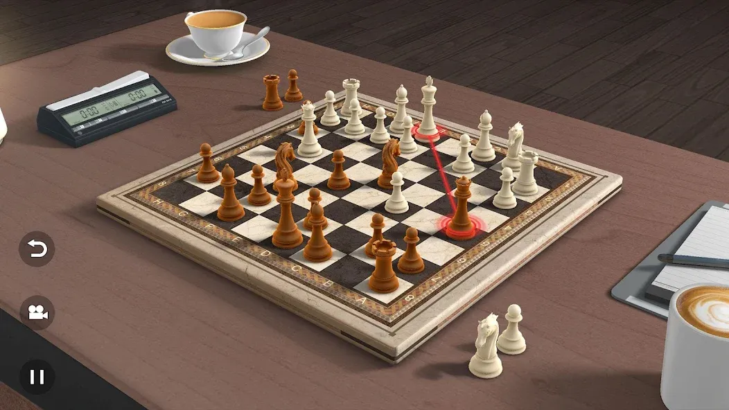 Real Chess 3D (Реал Чесс 3Д) МОД/Взлом [Все открыто, Дополнительные деньги и Меню MOD] Screenshot 2