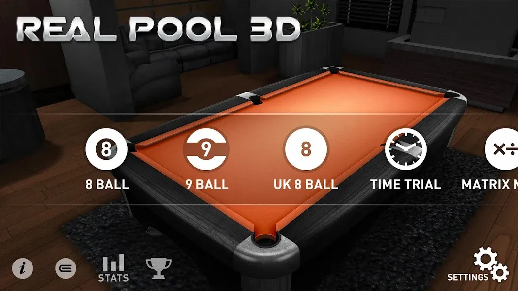 Real Pool 3D (Риал Пул 3Д) МОД/Взлом [Бесконечные деньги, Монеты и Мега MOD] Screenshot 4