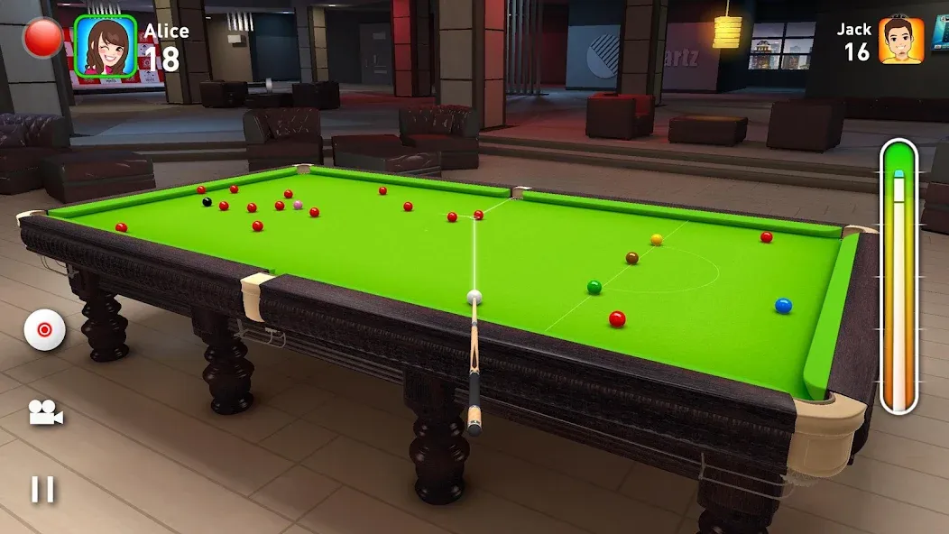 Real Snooker 3D (Реал Снукер 3D) МОД/Взлом [Все открыто, Дополнительные деньги и Меню MOD] Screenshot 1
