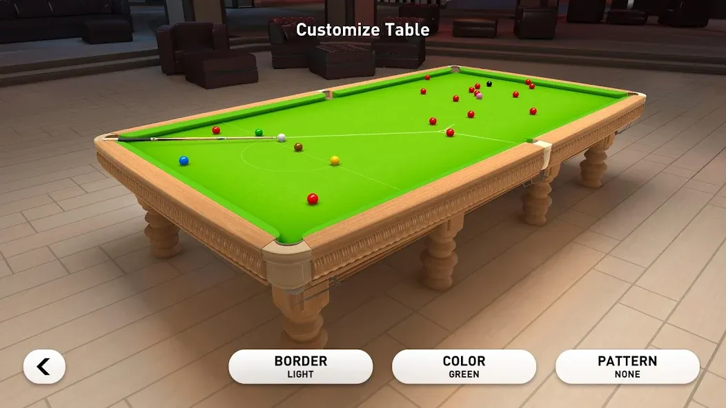 Real Snooker 3D (Реал Снукер 3D) МОД/Взлом [Все открыто, Дополнительные деньги и Меню MOD] Screenshot 2