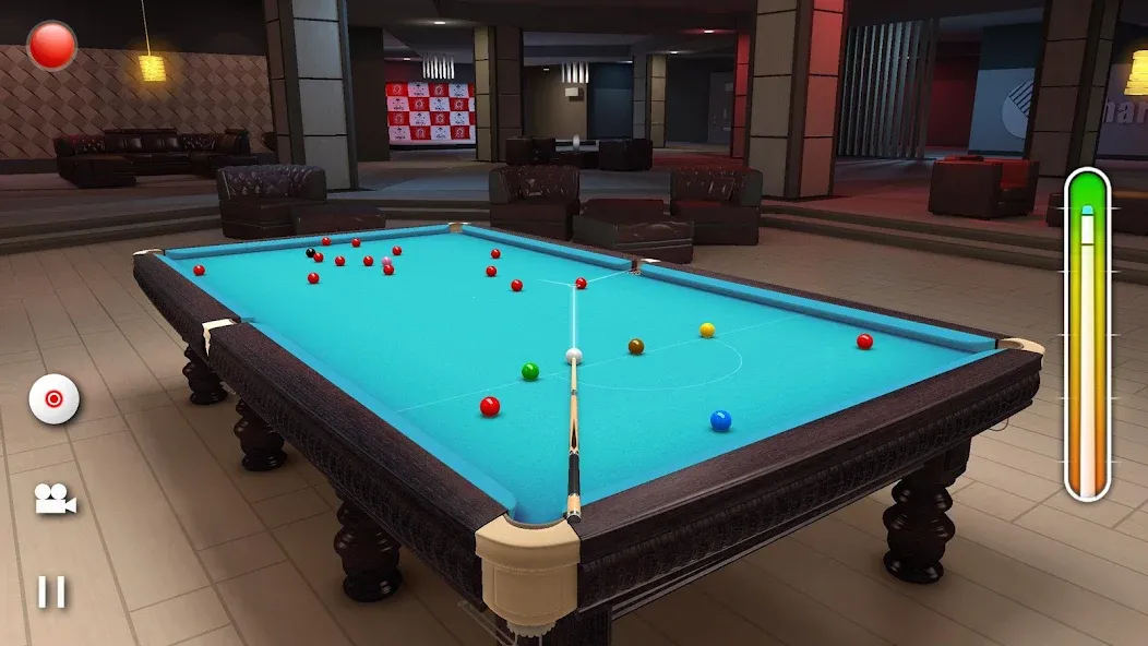 Real Snooker 3D (Реал Снукер 3D) МОД/Взлом [Все открыто, Дополнительные деньги и Меню MOD] Screenshot 3