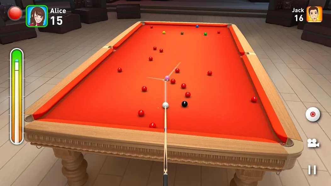 Real Snooker 3D (Реал Снукер 3D) МОД/Взлом [Все открыто, Дополнительные деньги и Меню MOD] Screenshot 4