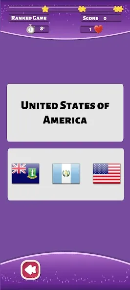 Country Flags World Quiz Game МОД/Взлом [Деньги, Монеты и Меню MOD] Screenshot 5