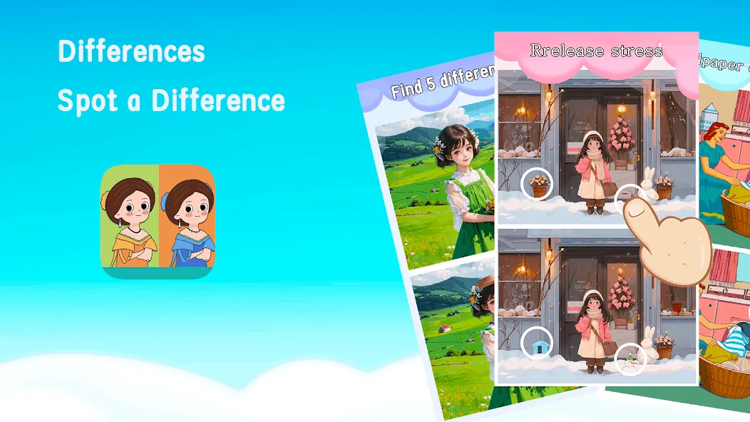 Differences: Spot a Difference (Диференсес) МОД/Взлом [Бесконечные деньги, Монеты и Мега MOD] Screenshot 5