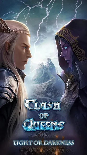 Clash of Queens: Light or Dark (Клаш оф Квинс) МОД/Взлом [Все открыто, Дополнительные деньги и Меню MOD] Screenshot 1