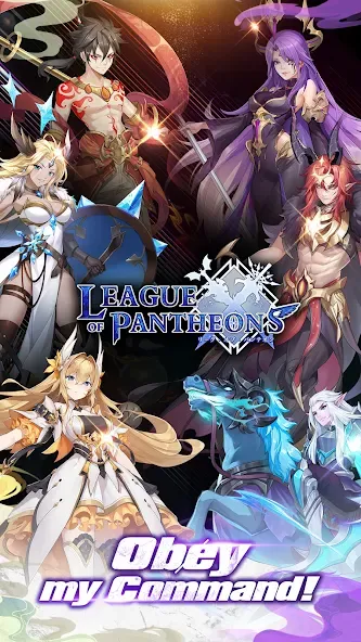 League of Pantheons (Лига Пантеонов) МОД/Взлом [Все открыто, Дополнительные деньги и Меню MOD] Screenshot 1