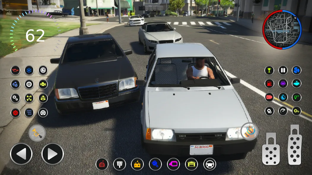 21099 Lada: Russian Racer Max МОД/Взлом [Много монет, Открытые уровни и Мега MOD] Screenshot 3