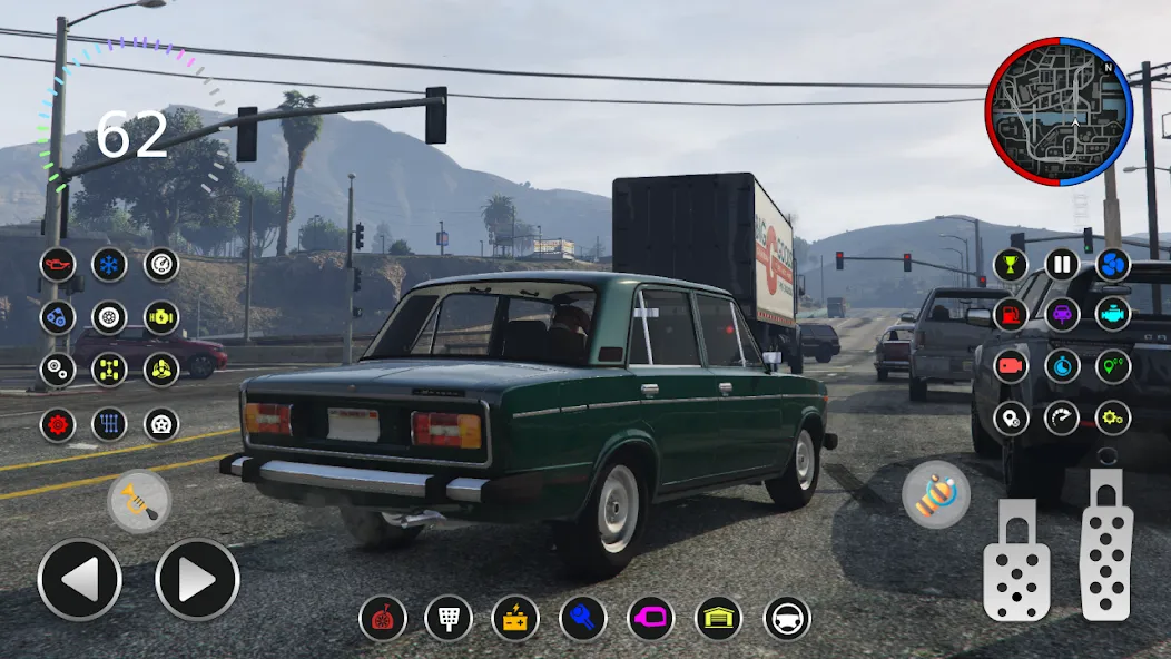 2106 VAZ: Lada Drift & Racing МОД/Взлом [Деньги, Монеты и Меню MOD] Screenshot 3