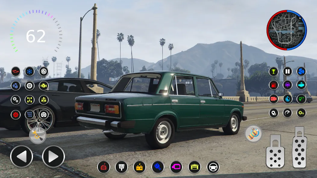2106 VAZ: Lada Drift & Racing МОД/Взлом [Деньги, Монеты и Меню MOD] Screenshot 4