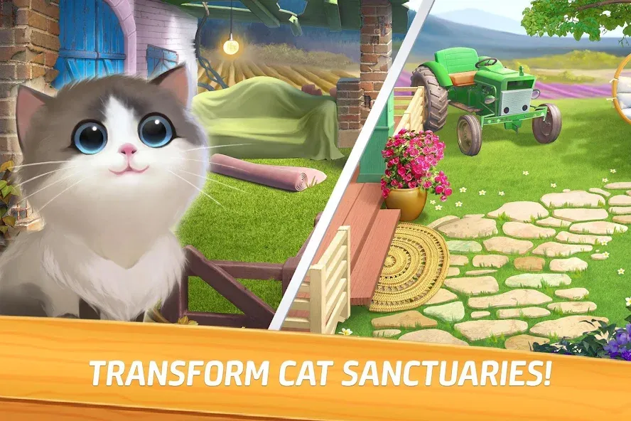 Meow Match (Мяу Матч) МОД/Взлом [Много монет, Открытые уровни и Мега MOD] Screenshot 2