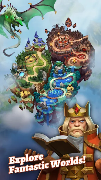 Dragon Strike: Puzzle RPG (Драгон Страйк) МОД/Взлом [Бесконечные деньги, Монеты и Мега MOD] Screenshot 4