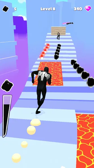 Symbiote Rush (Симбиот Раш) МОД/Взлом [Много монет, Открытые уровни и Мега MOD] Screenshot 1