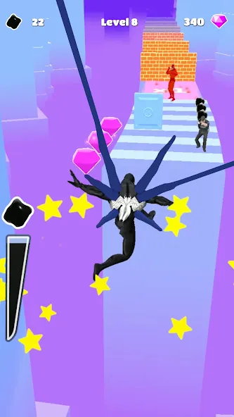 Symbiote Rush (Симбиот Раш) МОД/Взлом [Много монет, Открытые уровни и Мега MOD] Screenshot 3