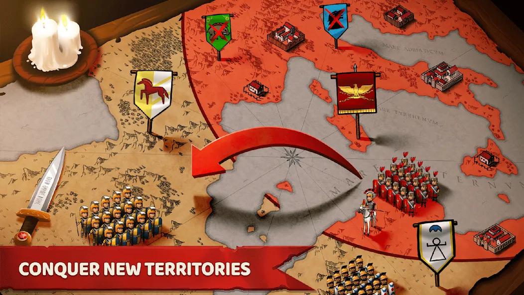 Grow Empire: Rome (Гроу Эмпайр) МОД/Взлом [Бесконечные деньги, Монеты и Мега MOD] Screenshot 3