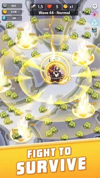 Empire Kingdom: Idle Premium (Импайр Кингдом Идл Премиум) МОД/Взлом [Бесконечные деньги, Монеты и Мега MOD] Screenshot 1