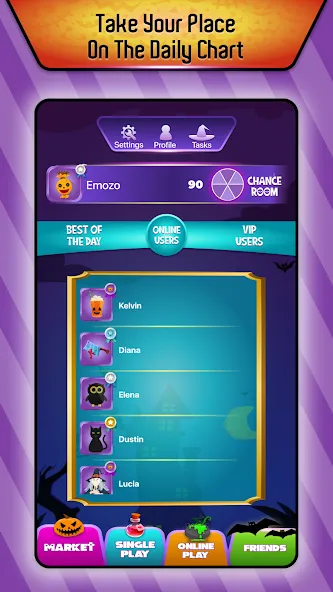 Online Hangman Word Game (Онлайн игра в слова Висельник) МОД/Взлом [Бесконечные деньги, Монеты и Мега MOD] Screenshot 3