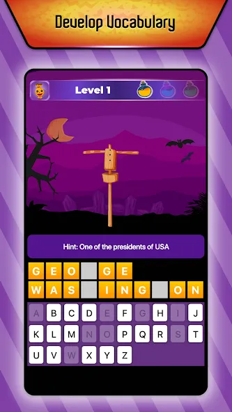 Online Hangman Word Game (Онлайн игра в слова Висельник) МОД/Взлом [Бесконечные деньги, Монеты и Мега MOD] Screenshot 5