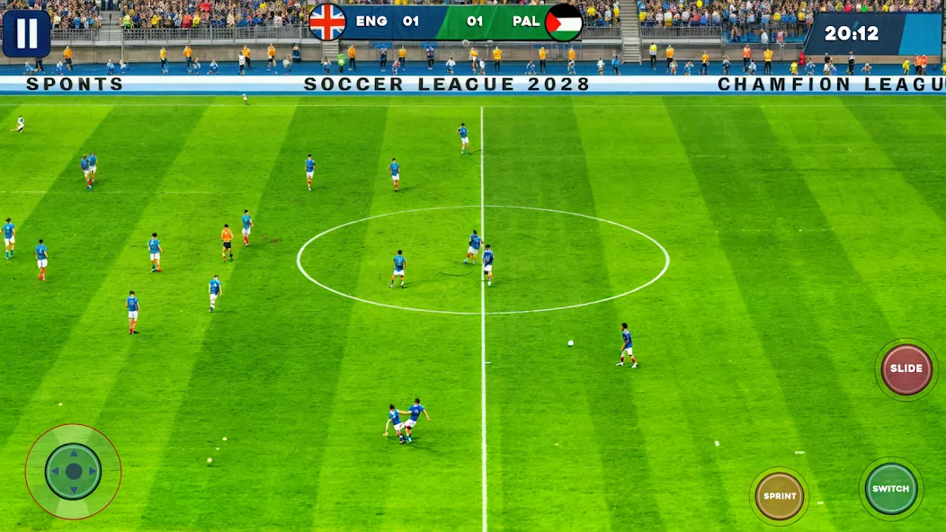 Soccer Games Football League (Соккер Геймс Футбол 2023) МОД/Взлом [Бесконечные деньги, Монеты и Мега MOD] Screenshot 1