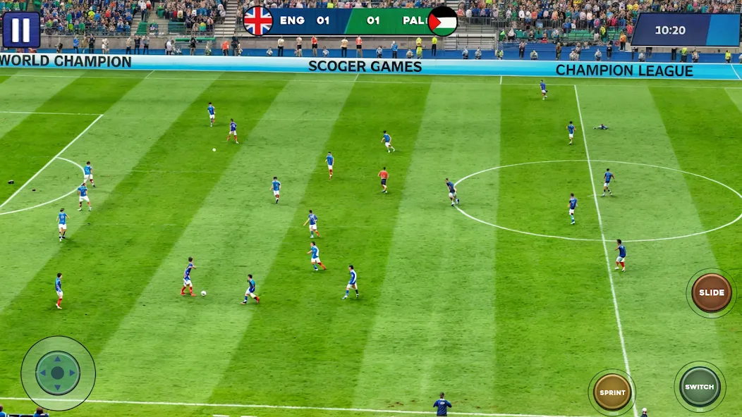 Soccer Games Football League (Соккер Геймс Футбол 2023) МОД/Взлом [Бесконечные деньги, Монеты и Мега MOD] Screenshot 2