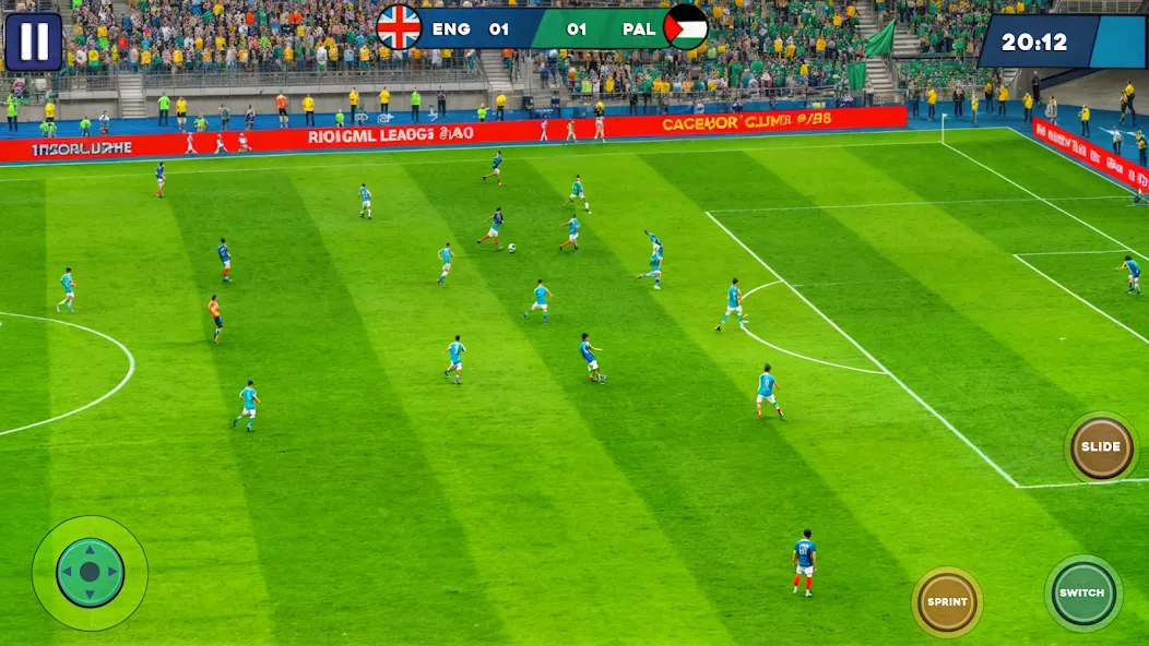 Soccer Games Football League (Соккер Геймс Футбол 2023) МОД/Взлом [Бесконечные деньги, Монеты и Мега MOD] Screenshot 4