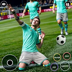 Скачать Soccer Games Football League мод много денег и энергии на Android бесплатно