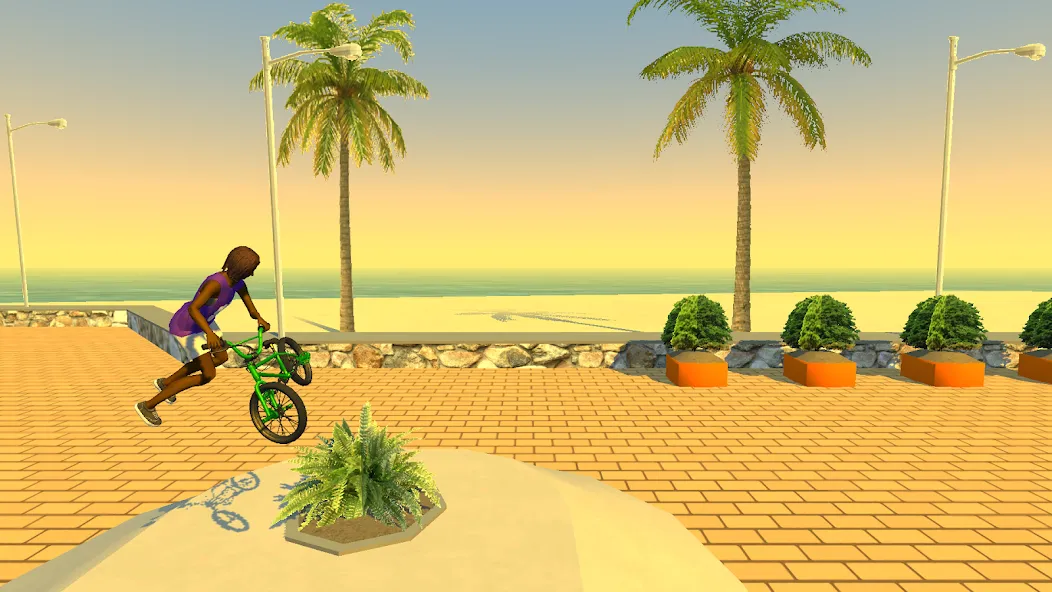Street Lines: BMX (Стрит Лайнз) МОД/Взлом [Деньги, Монеты и Меню MOD] Screenshot 1