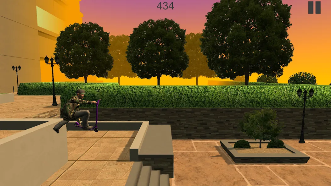 Street Lines: Scooter (Стрит Лайнс) МОД/Взлом [Бесконечные деньги, Монеты и Мега MOD] Screenshot 1