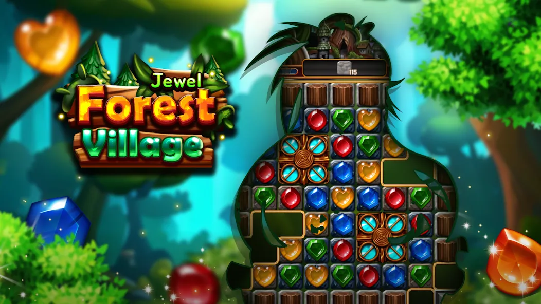 Jewel Forest Village (Джуэл Форест Виллидж) МОД/Взлом [Все открыто, Дополнительные деньги и Меню MOD] Screenshot 5