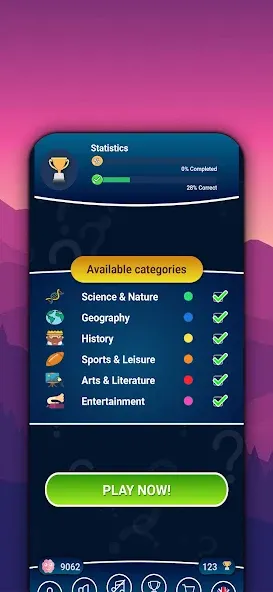 Millionaire Trivia Quiz МОД/Взлом [Бесконечные деньги, Монеты и Мега MOD] Screenshot 2
