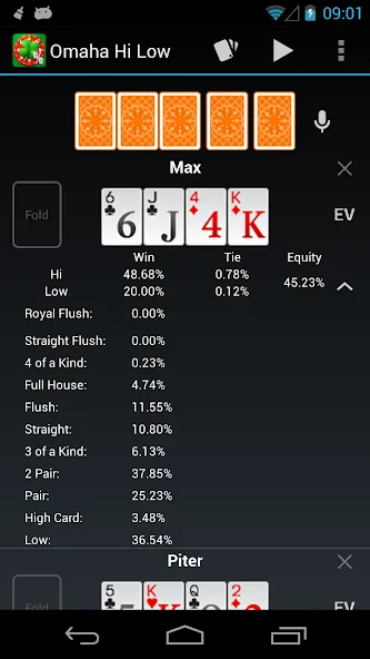 Poker Calculator МОД/Взлом [Меню, Бесконечные монеты и Открытые уровни] Screenshot 2
