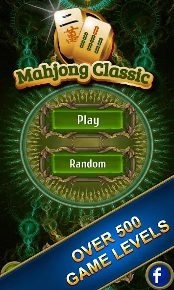 Mahjong Classic МОД/Взлом [Меню, Бесконечные монеты и Открытые уровни] Screenshot 1