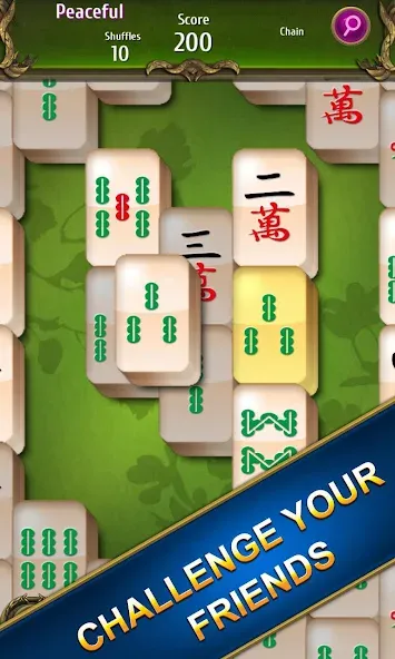 Mahjong Classic МОД/Взлом [Меню, Бесконечные монеты и Открытые уровни] Screenshot 4