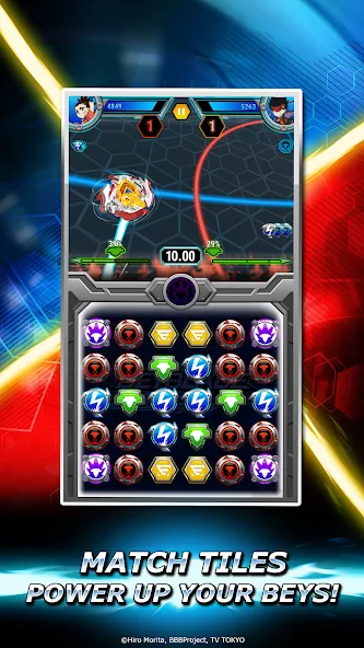 Beyblade Burst Rivals (Бейблэйд Берст Ривалс) МОД/Взлом [Много монет, Открытые уровни и Мега MOD] Screenshot 3